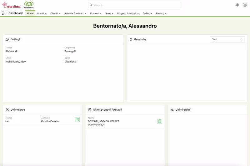 Cover image for Reteclima ERP