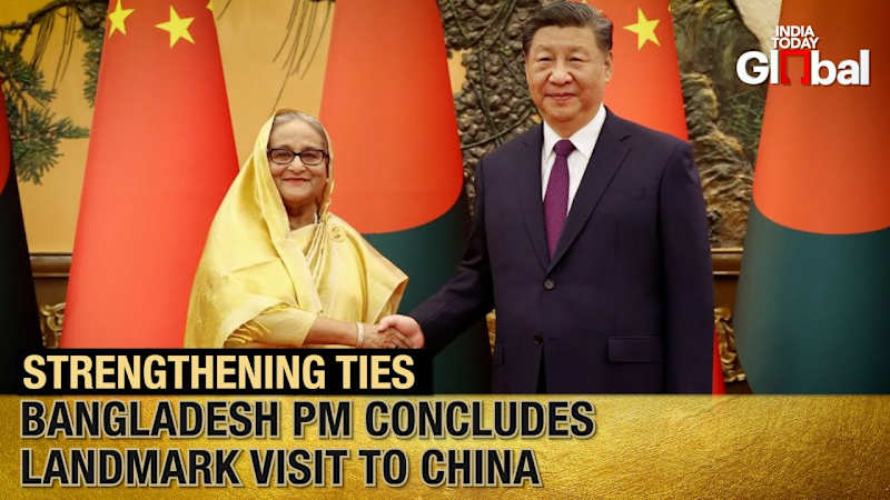 Cover image for Bangladesh PM Sheikh Hasina in China to Enhance Bilateral Coope…