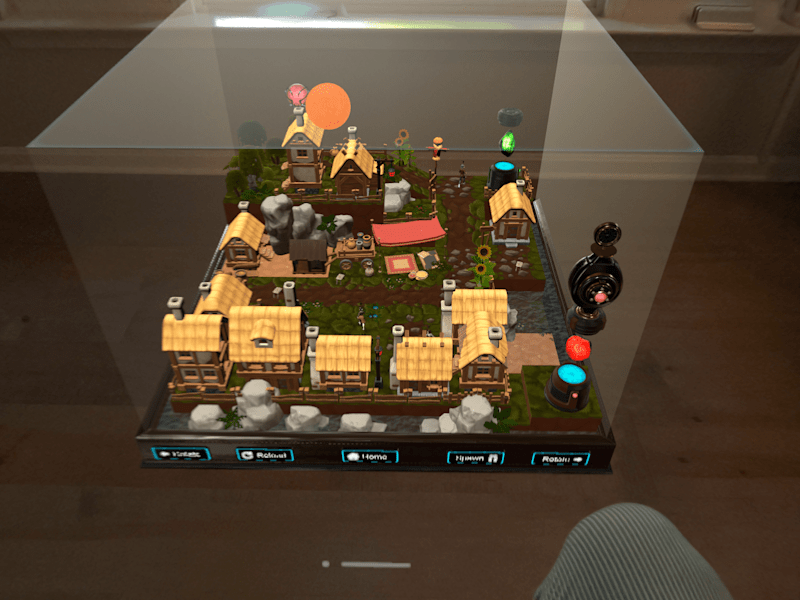 Cover image for Tabletop Chronicle World - Apple Vision Pro Game App