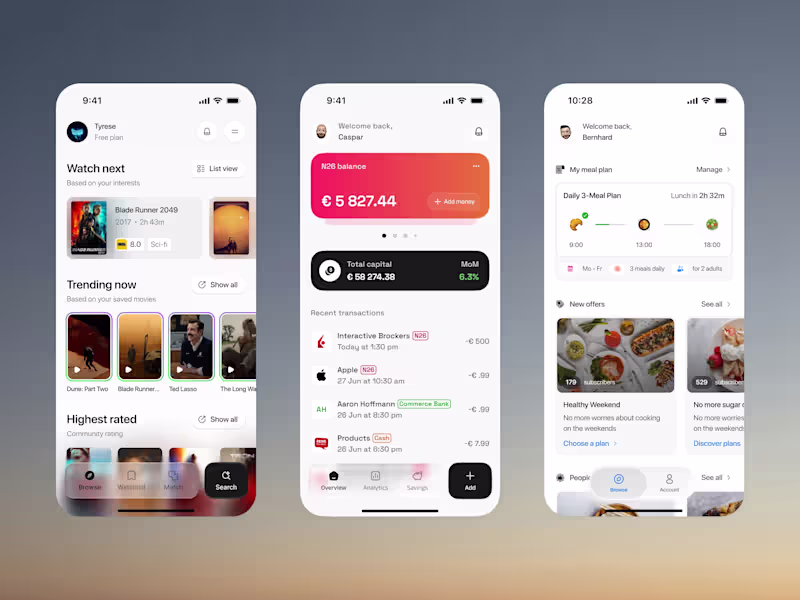 Cover image for Mobile app design