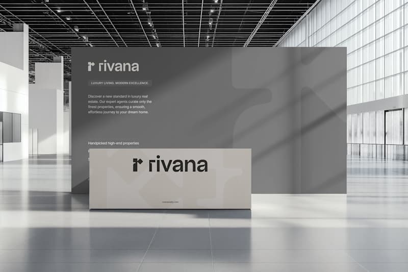 Cover image for Rivana Realty – A Modern Luxury Identity