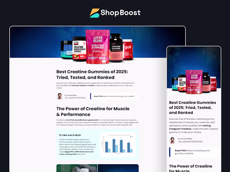 Cover image for Comparison Page For Laser Beams