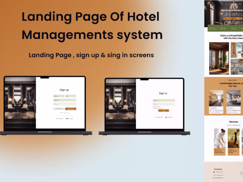 Cover image for Minmilistic landing page Designs