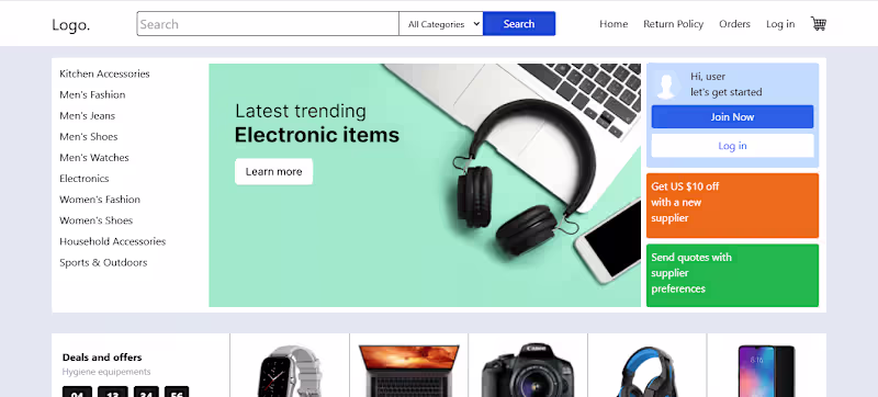 Cover image for Ecommerce Website