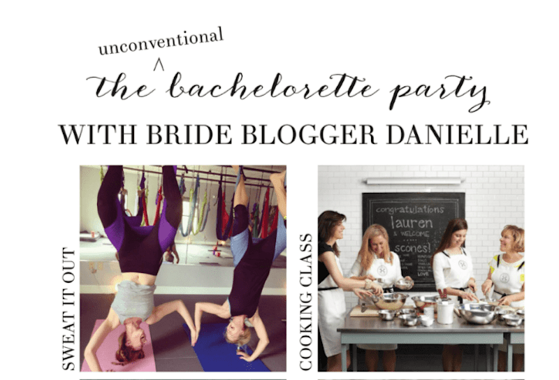 Cover image for Bride Blogger Danielle , The Bachelorette Party
