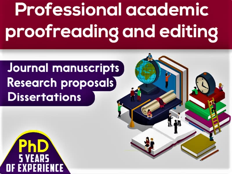 Cover image for I will professionally proofread and edit your document
