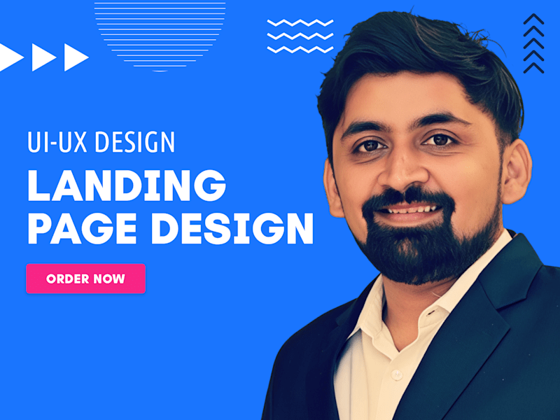 Cover image for Modern Landing Page UI/UX Design in Figma
