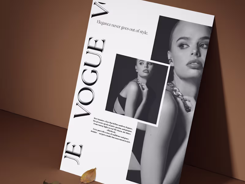 Cover image for Luxury Fashion Editorial Layout Design