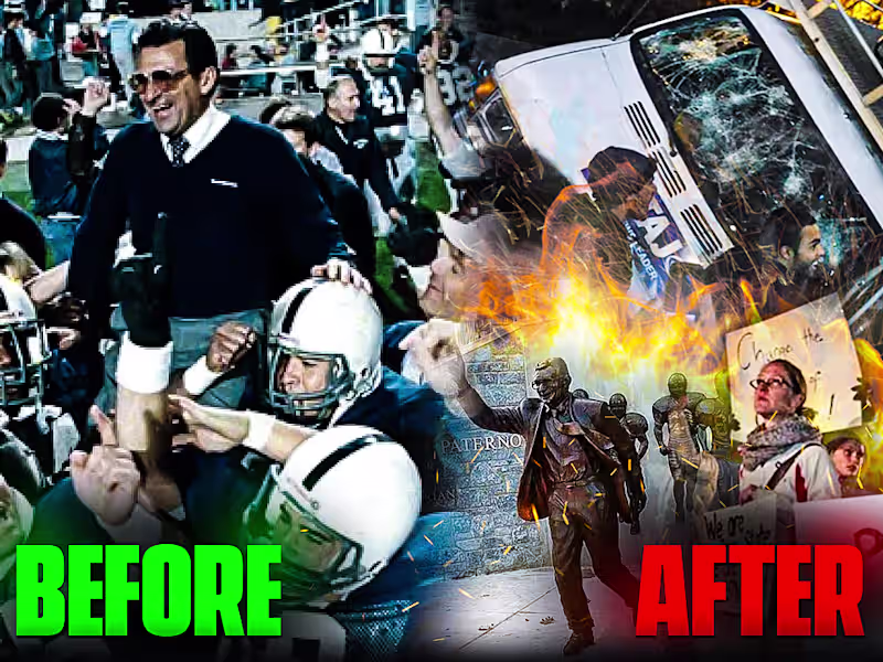 Cover image for The REAL reason Penn State's Football Dynasty COLLAPSED Overnig…