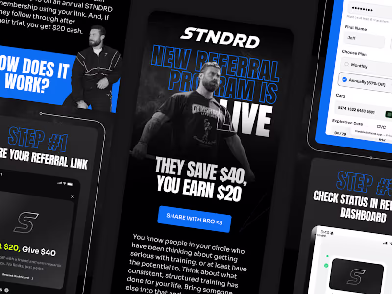 Cover image for Email Designs for STNDRD