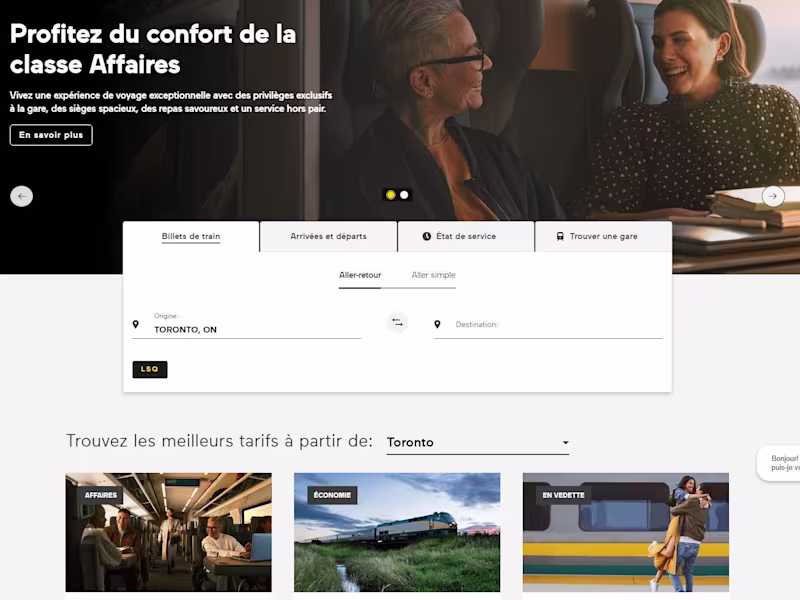 Cover image for Viarail Canada