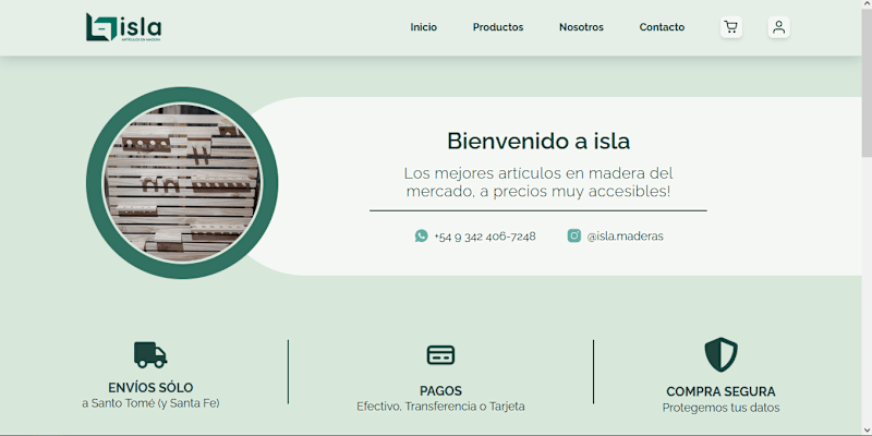 Cover image for E-commerce Platform for Isla Maderas