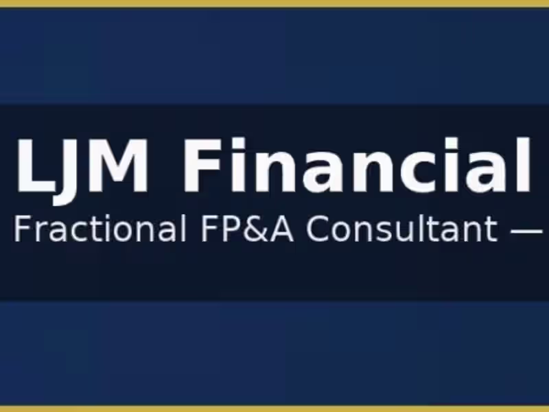 Cover image for Fractional FP&A Consulting Services to SMB 