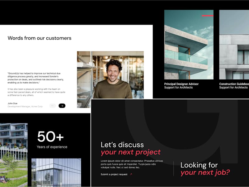 Cover image for Framer Website – Development