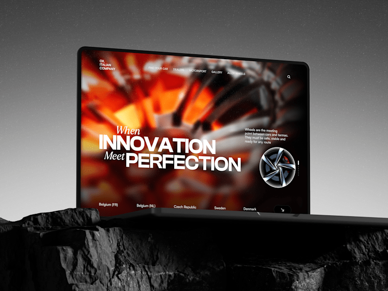 Cover image for Landing Page Design for OX Italian Company