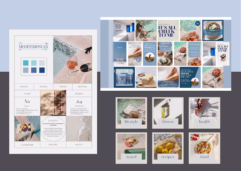 Cover image for 6 pillars 1 Brand. Social Media Strategy & Content Creation