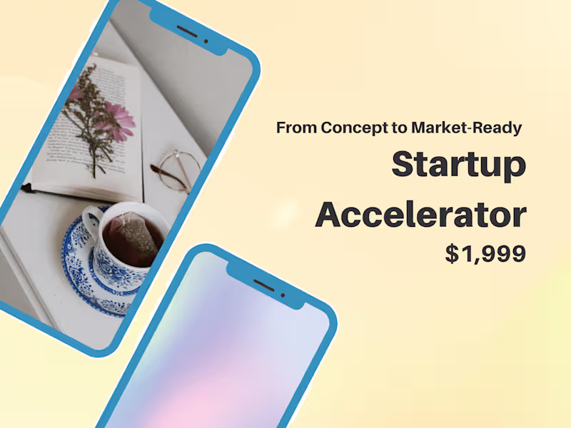 Cover image for Startup Accelerator: From Concept to Market-Ready