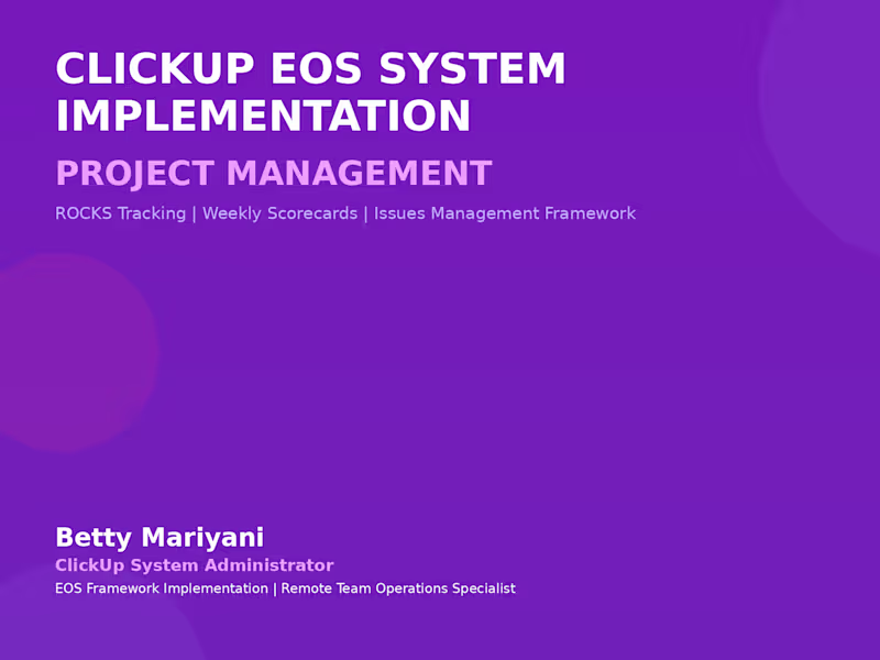 Cover image for Compliance Documentation & Regulatory Tracking