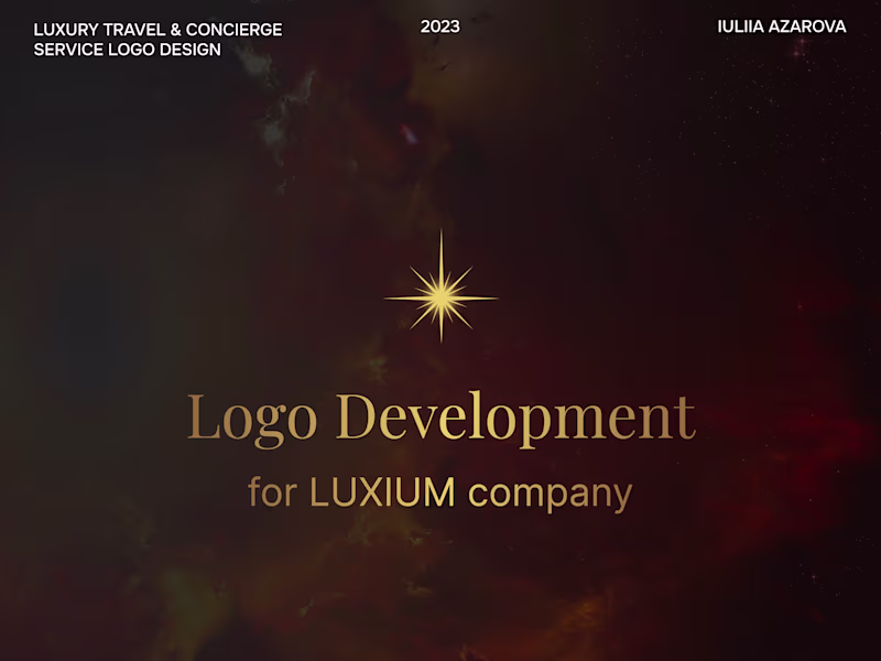 Cover image for Luxury Logo Design for Luxium