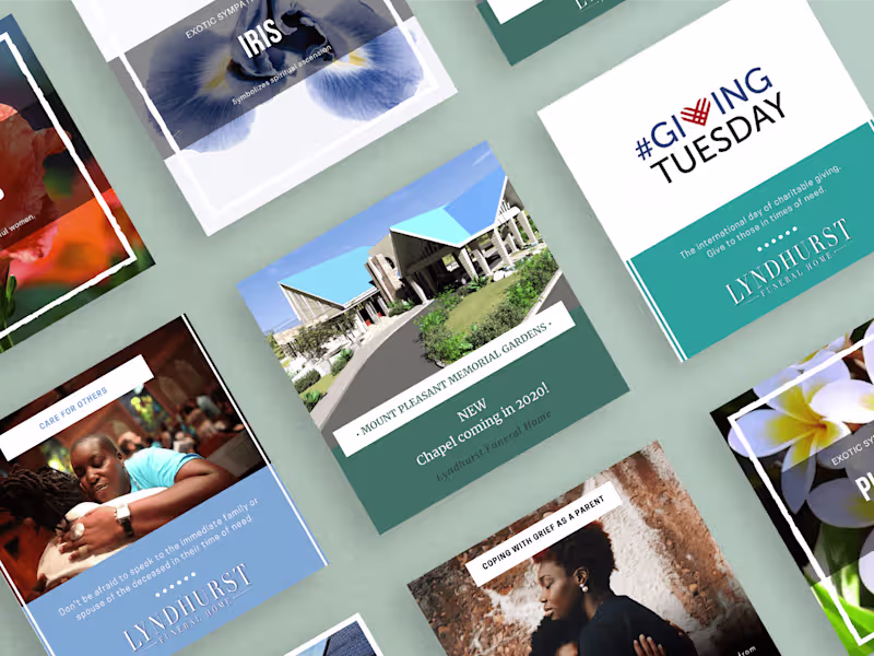 Cover image for Funeral Home - Social Media Content