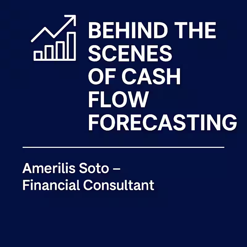 Cover image for Behind the scenes of cash flow forecasting Today I’m working...