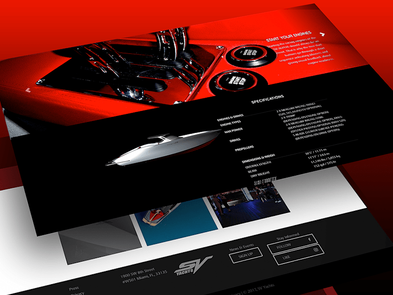 Cover image for Custom Shopify Web Development, Graphic Design | SV YACHTS
