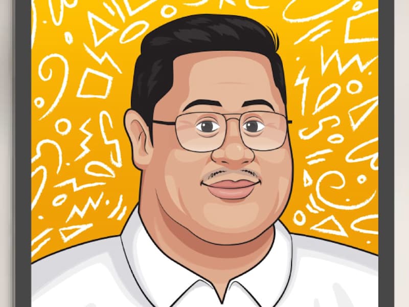 Cover image for You will get a unique stylized cartoon portrait illustration