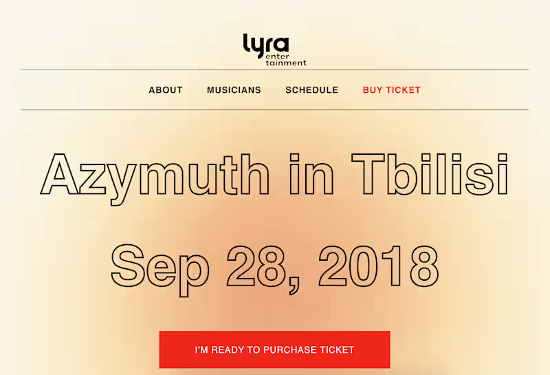 Cover image for Azymuth in Tbilisi 🇧🇷
