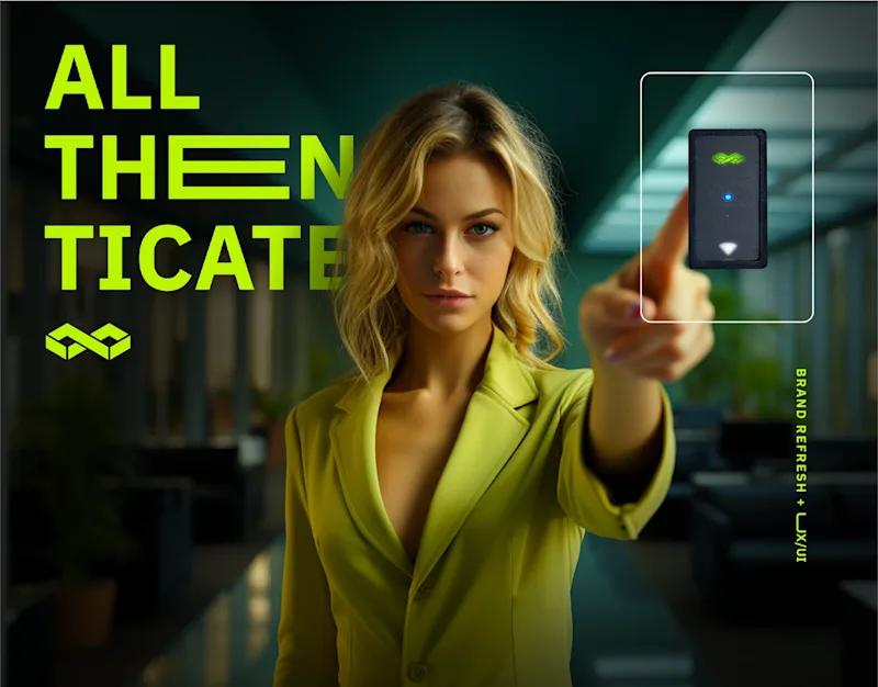 Cover image for Allthenticate | UX/UI · [Brand Refresh]
