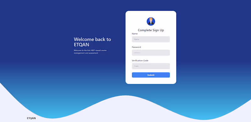 Cover image for ETQAN Assessment Platform