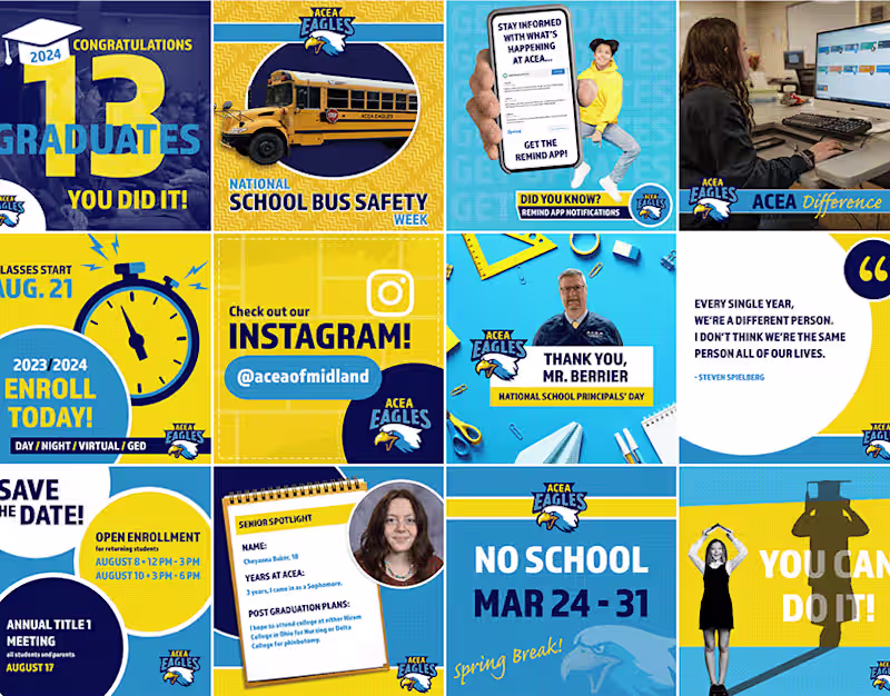Cover image for Social Media Campaign for ACEA High School