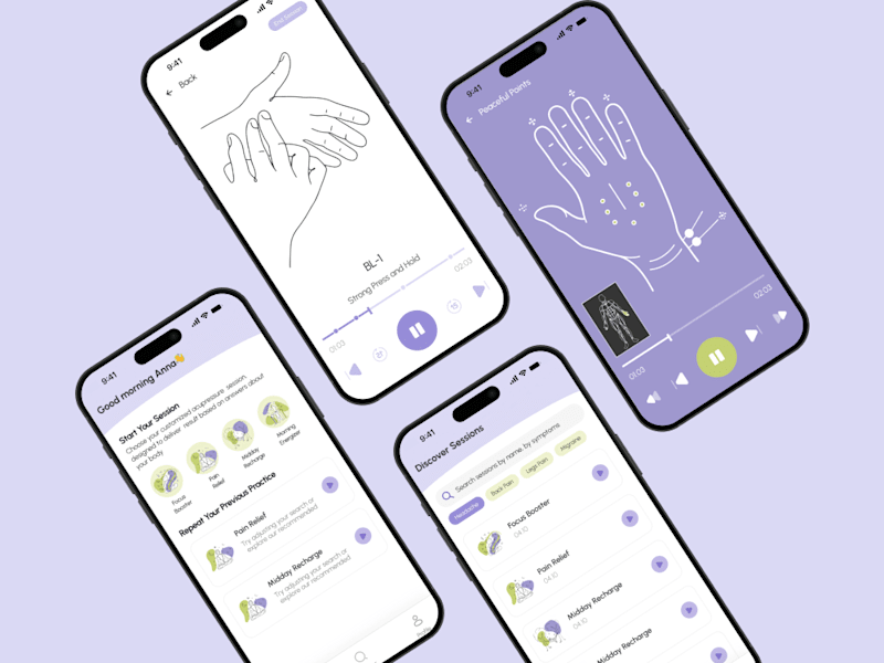 Cover image for Acupressure Wellness Mobile application