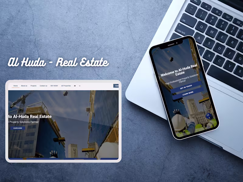 Cover image for Al Huda Website