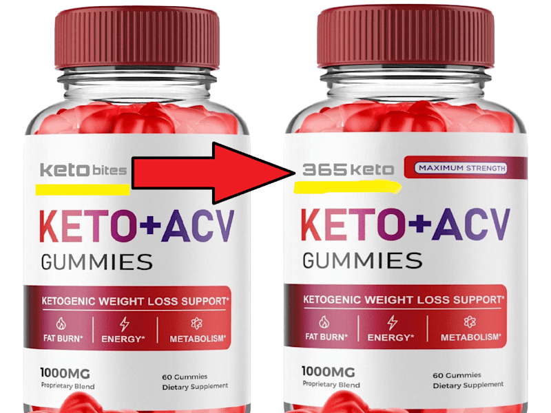 Cover image for Text Replacement and Enhancement for "Keto Bites" Bottle Image