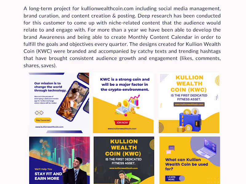 Cover image for Social Media Marketing for Digital Coin