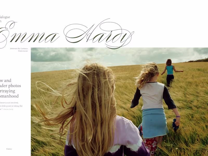 Cover image for Mckenna Qualls - Editorial spreads