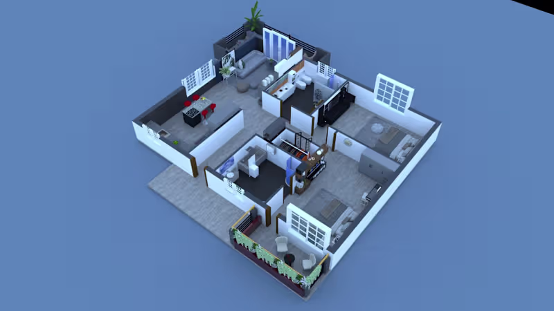 Cover image for 3D Floor Plan