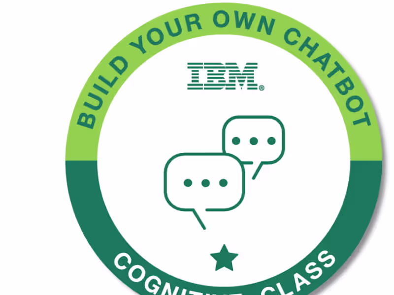 Cover image for Build Your Own Chatbot - Level 1
