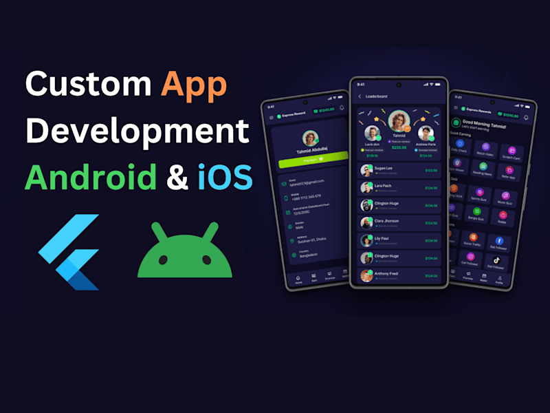 Cover image for Flutter Developer | AI-Powered Mobile Apps | Android & iOS