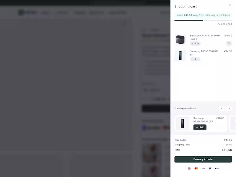 Cover image for Most e-commerce stores leave money in the cart. Not because ...