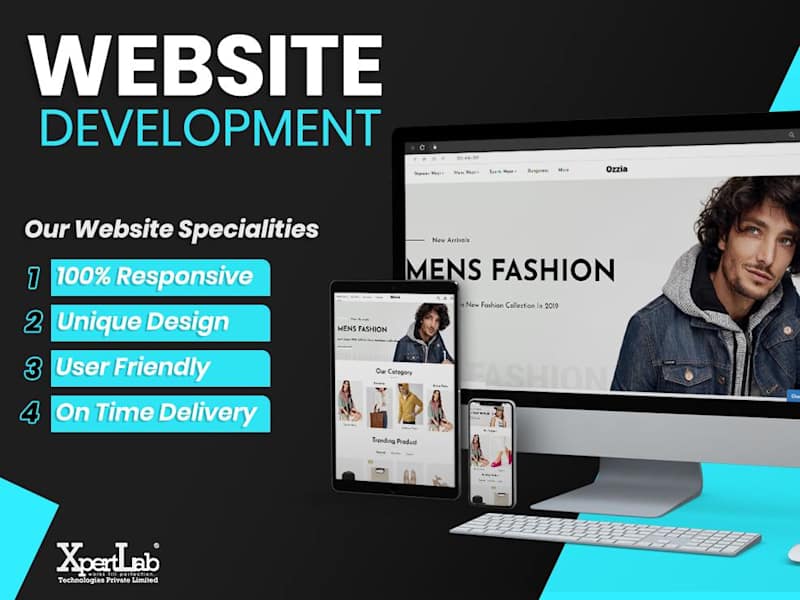 Cover image for Website Development with Admin Panel