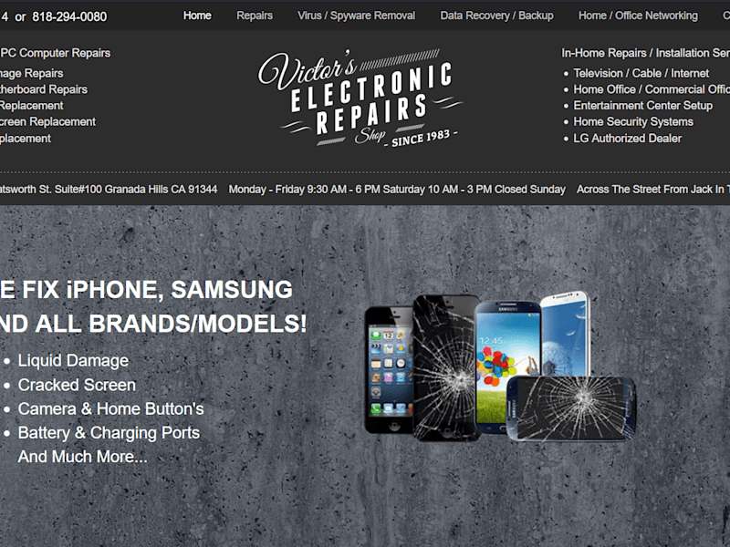Cover image for Victor's Electronic Repairs