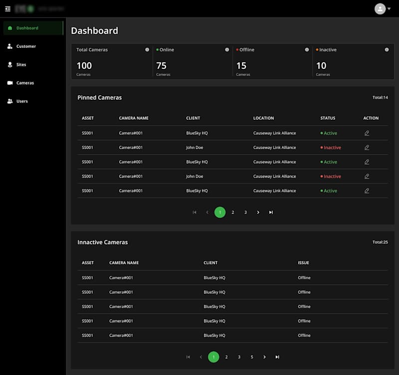 Cover image for CCTV Web Super Admin Dashboard