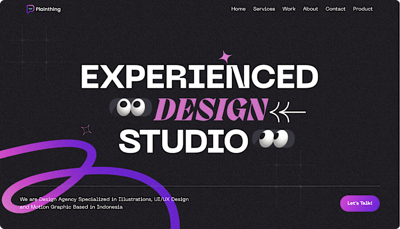 Cover image for Plainthing Studio Website - Runner up Framer Award 2022