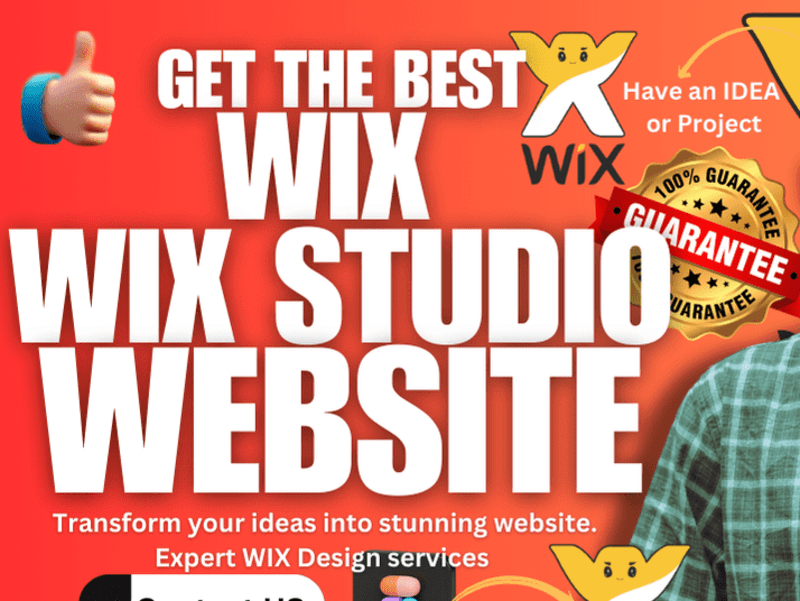 Cover image for Wix and Webflow Website Design