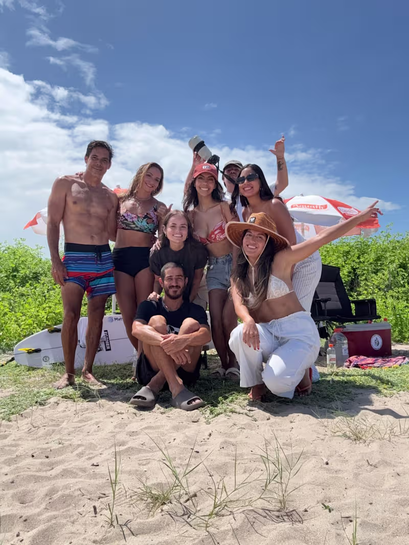 Cover image for Fun day assisting on set at the #beach for a photo shoot!