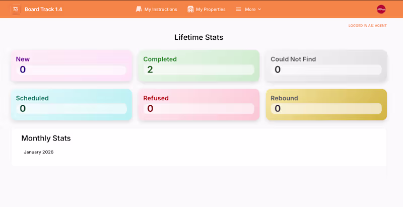 Cover image for Estate board glide application