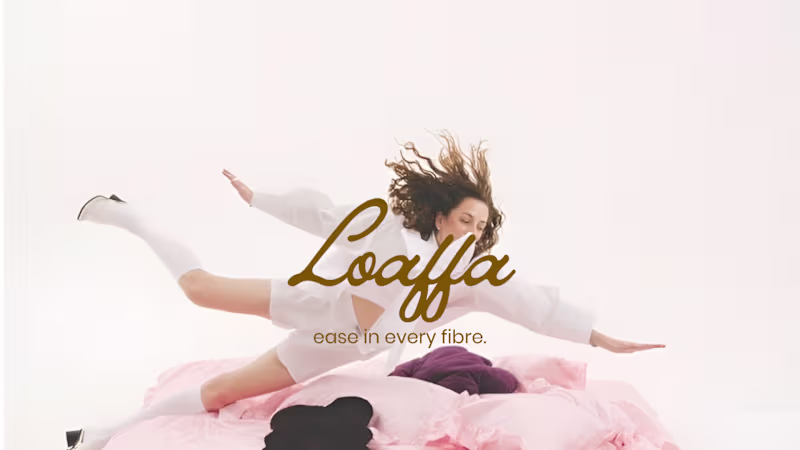 Cover image for Loaffa sleepwear & bedding identity