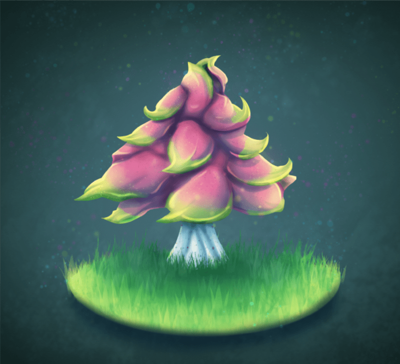 Cover image for Dragon Fruit Mushroom
