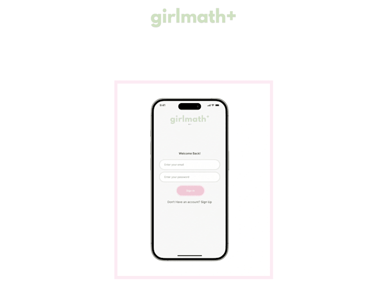 Cover image for GirlMath AI App Development